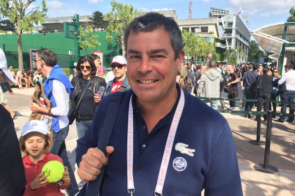 Emmanuel Joseph, arbitre à Roland-Garros