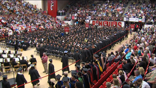 YSU celebrates spring commencement.