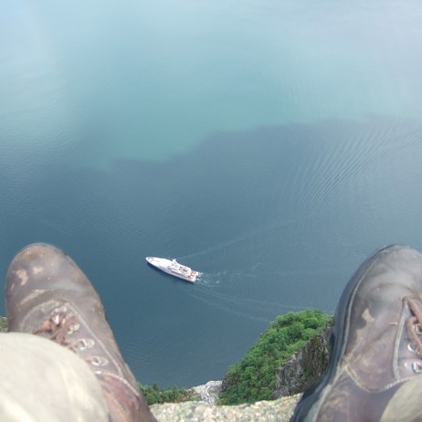 Utsikt fra Prekestolen (Foto: Mette Håverstad)