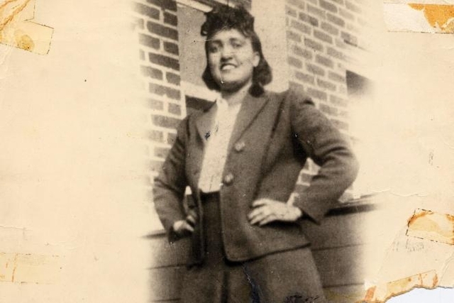 Die afroamerikanische Farmaarbeiterin Henrietta Lacks. 