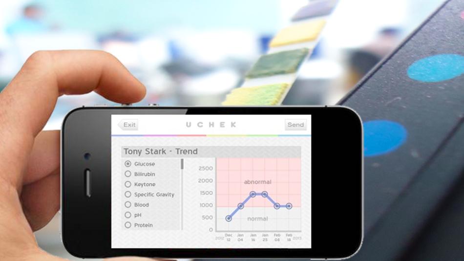 An app tests urine for medical issues
